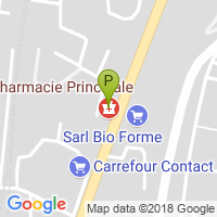 carte de la Pharmacie Principale