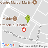 carte de la Pharmacie du Chateau