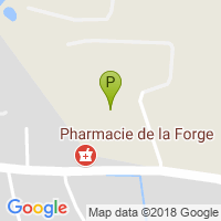 carte de la Pharmacie de la Forge