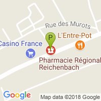 carte de la Pharmacie Regionale Reichenbach