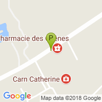 carte de la Pharmacie Clerc Coqueblin