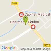 carte de la Pharmacie Campenet