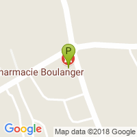 carte de la Pharmacie Boulanger