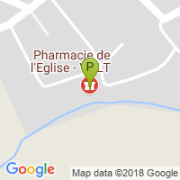 carte de la Pharmacie de l'Eglise