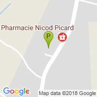 carte de la Pharmacie Nicod Picard