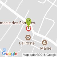 carte de la Pharmacie des Forrieres