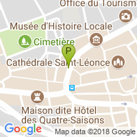 carte de la Pharmacie du Centre