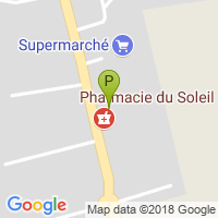 carte de la Pharmacie du Soleil