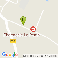 carte de la Pharmacie le Pemp