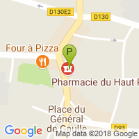 carte de la Pharmacie du Haut Pays