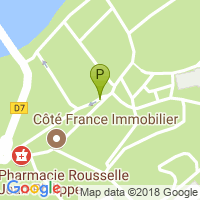 carte de la Pharmacie Rousselle