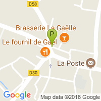 carte de la Pharmacie de Gael