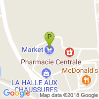 carte de la Pharmacie Centrale