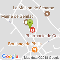 carte de la Pharmacie Bayard