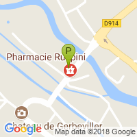 carte de la Pharmacie Ruspini