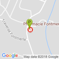 carte de la Pharmacie Fontmerle