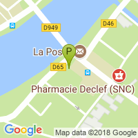 carte de la Pharmacie Gooffe Jaumotte