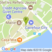 carte de la Pharmacie du Centre