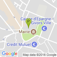 carte de la Pharmacie de l'Hotel de Ville