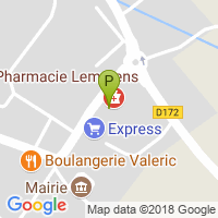 carte de la Pharmacie Lemmens Van Huffel