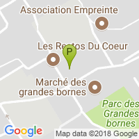 carte de la Pharmacie des Grandes Bornes