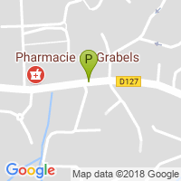 carte de la Pharmacie Faivre-Susplugas