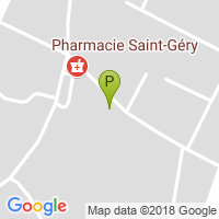 carte de la Pharmacie Saint Gery