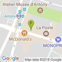 carte de la Pharmacie du Metro