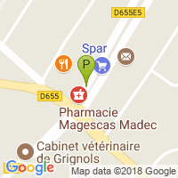 carte de la Pharmacie Madec