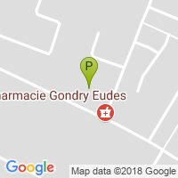 carte de la Pharmacie Gondry Eudes