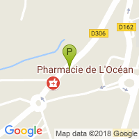 carte de la Pharmacie de l'Ocean