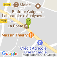 carte de la Pharmacie de Guignes