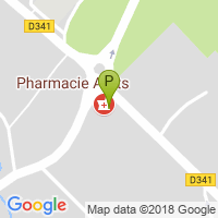 carte de la Pharmacie Aerts