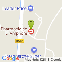 carte de la Pharmacie Della Maura