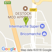 carte de la Pharmacie d'Apprieu