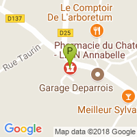 carte de la Pharmacie du Chateau