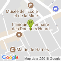 carte de la Pharmacie Saint Roch