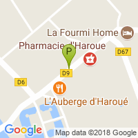 carte de la Pharmacie d'Haroue