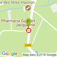 carte de la Pharmacie Guilbert