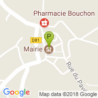 carte de la Pharmacie des Grands Chenes