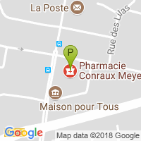 carte de la Pharmacie du Konacker