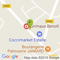 carte de la Pharmacie des Tilleuls