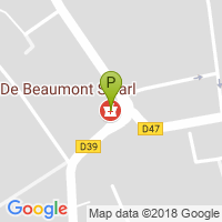 carte de la Pharmacie de Beaumont