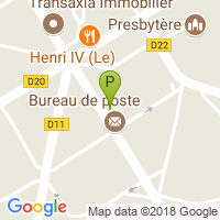 carte de la Pharmacie de la Poste