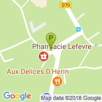 carte de la Pharmacie Lefevre