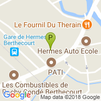 carte de la Pharmacie du Therain