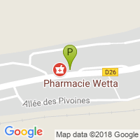 carte de la Pharmacie Wetta