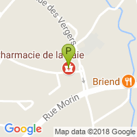 carte de la Pharmacie Riou