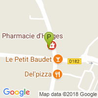 carte de la Pharmacie Pezin