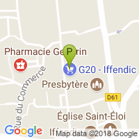 carte de la Pharmacie Gendrin